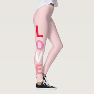 Leggings Cute Love Rose Valentines Femmes Mode