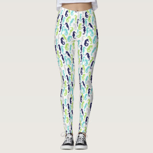 Leggings Cute Motif Seahorse