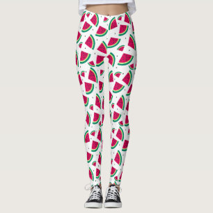 Leggings Cute Motif Watermelon