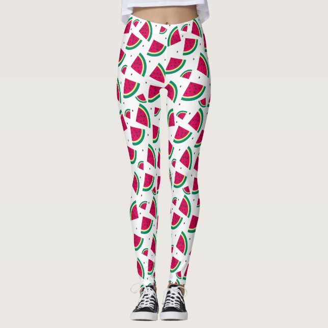 Leggings Cute Motif Watermelon (Devant)