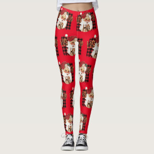 Leggings Cute Père Noël
