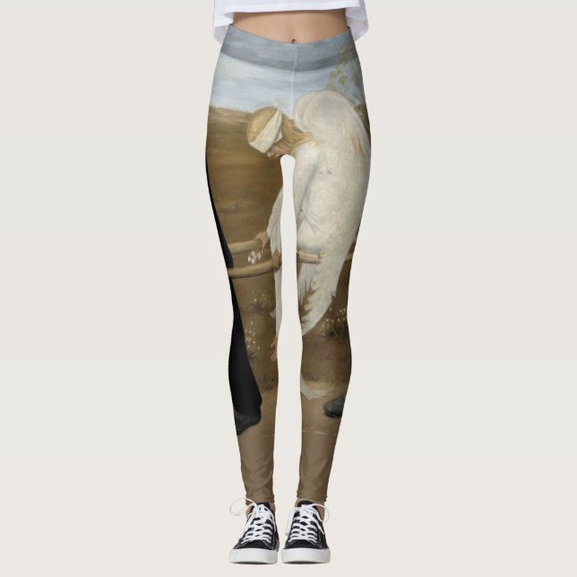 Leggings d’art "Wounded Angel" de Simberg (Devant)