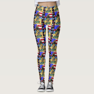 Leggings Dachshund Soldat