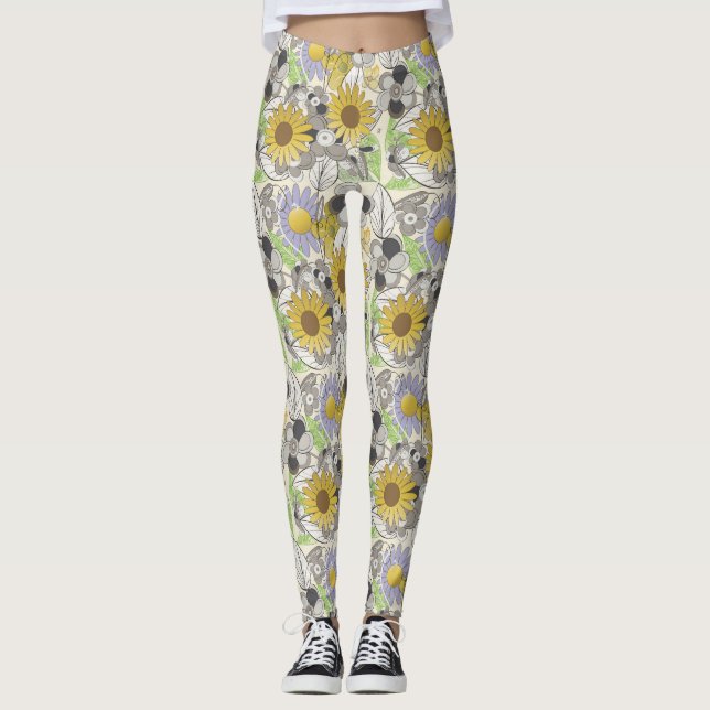Leggings Daffodique surprise (Devant)