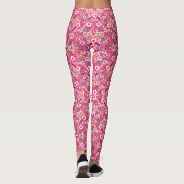 Leggings Daffodiques de printemps (Dos)