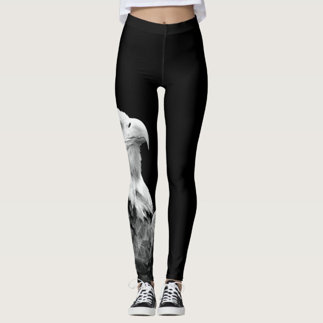 Leggings d'aigle américain (Devant)