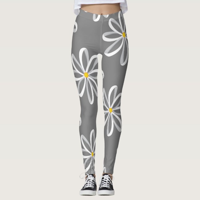 Leggings DaisyUn long ruban de tourbillons forme un joli Da (Devant)
