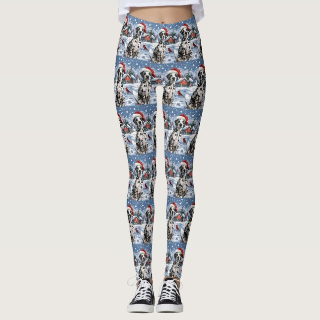 Leggings Dalmatie Winter Wonderland Noël Joie (Devant)