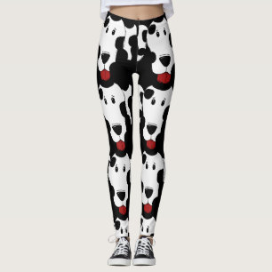 LEGGINGS DALMATION CHIEN YOGA PANTS