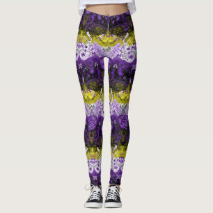 Leggings Damas de dragon non binaire - Indicateur de fierté