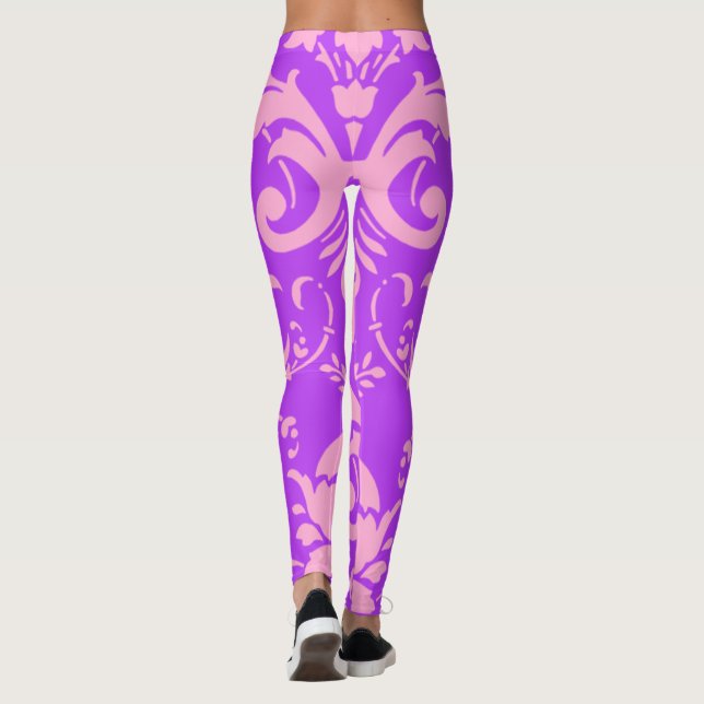 Leggings Damas rose (Dos)