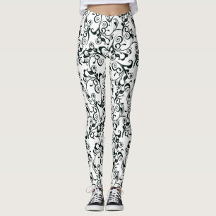 Leggings Damassé