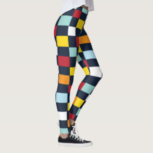 Leggings Damier Coloré