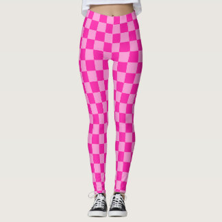 Leggings Damier Rose Attrayant