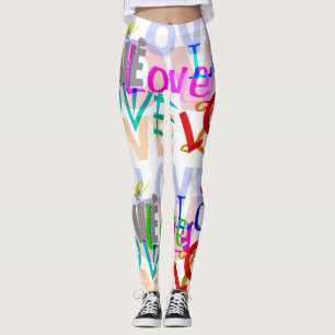 Leggings d'AMOUR colorés