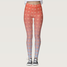 Leggings d'amour du coeur