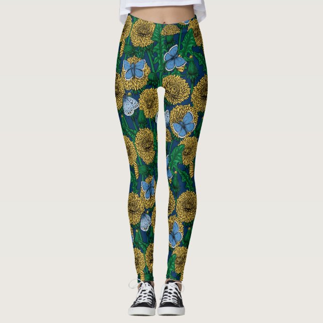 Leggings Dandelion medow (Devant)