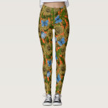 Leggings Dandelion medow<br><div class="desc">Motif vectoriel sans soudure avec des pandelions et des papillons bleus communs.</div>