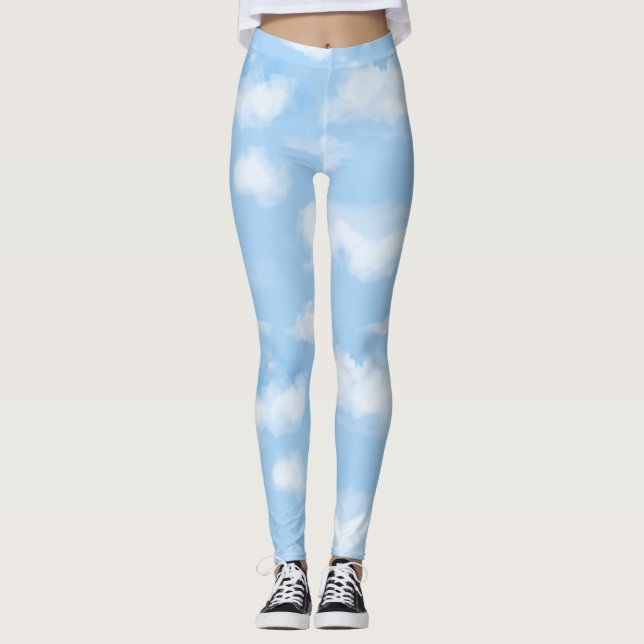 Leggings Dans les nuages (Devant)