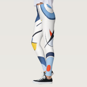 Leggings Danse de cote circulaire Abstraite
