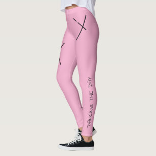 Leggings Danse Le Jour Noir&Pink Minimal X Art