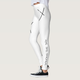 Leggings Danse Le Jour Soft Black&White Minimal X Art