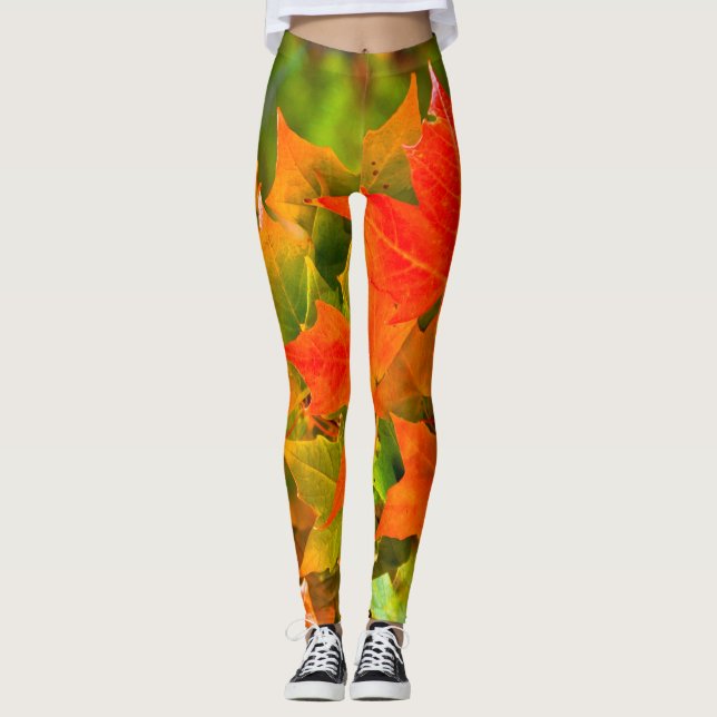 Leggings Danse Maple Leaf (Devant)