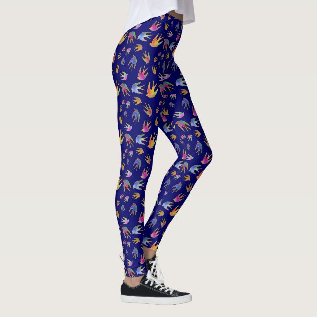 Leggings Danser avec le Vent Minuit (Droite)