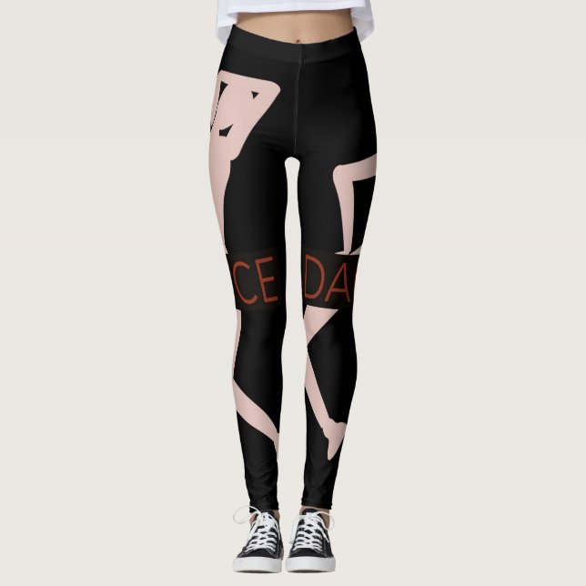 Leggings Danser les jambes des femmes (Devant)