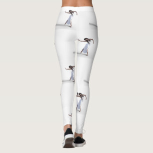 Leggings Danseuse blanche Thunder_Cove
