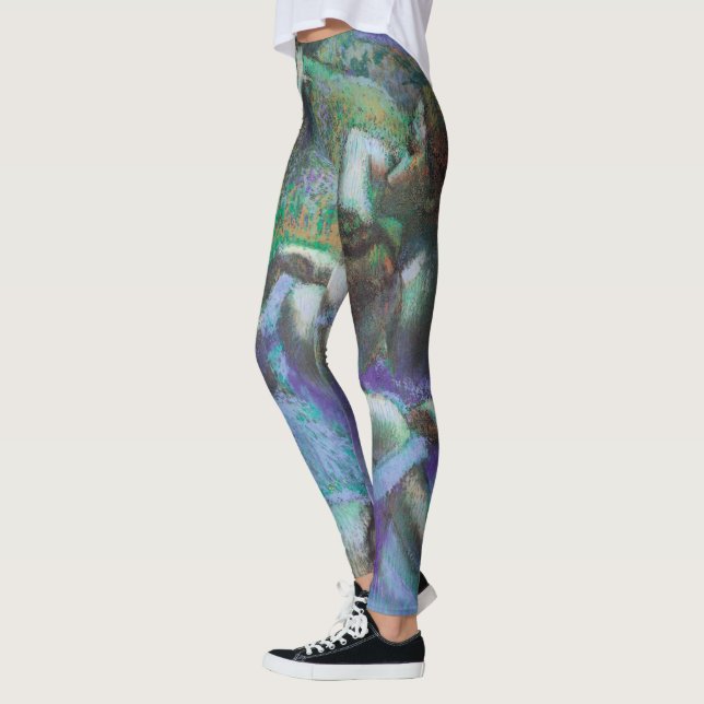 Leggings Danseuses bleues par Edgar Degas, Impressionnisme  (Gauche)