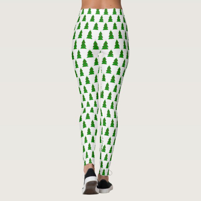 Leggings d'arbre de Noël (Dos)