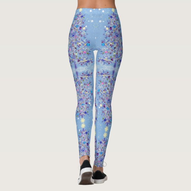 Leggings d'arbre de Noël (Dos)