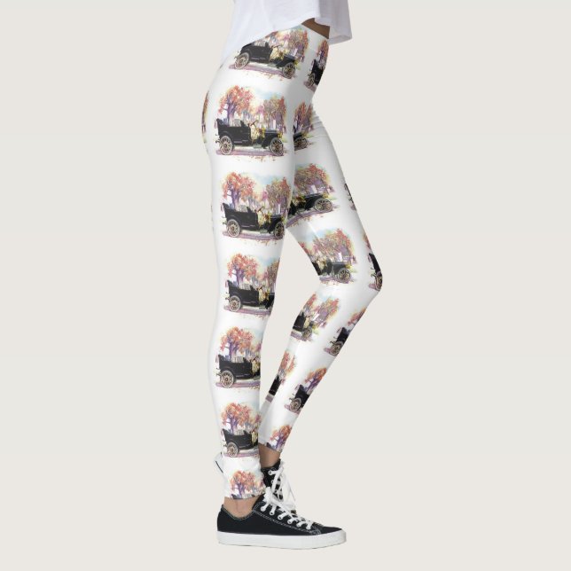 Leggings d'art automobile vintage (Droite)