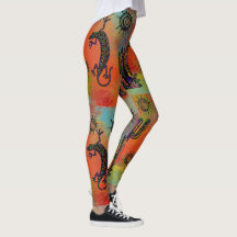 Leggings d'art du sud-ouest