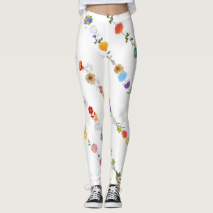 Leggings d'Art Floral