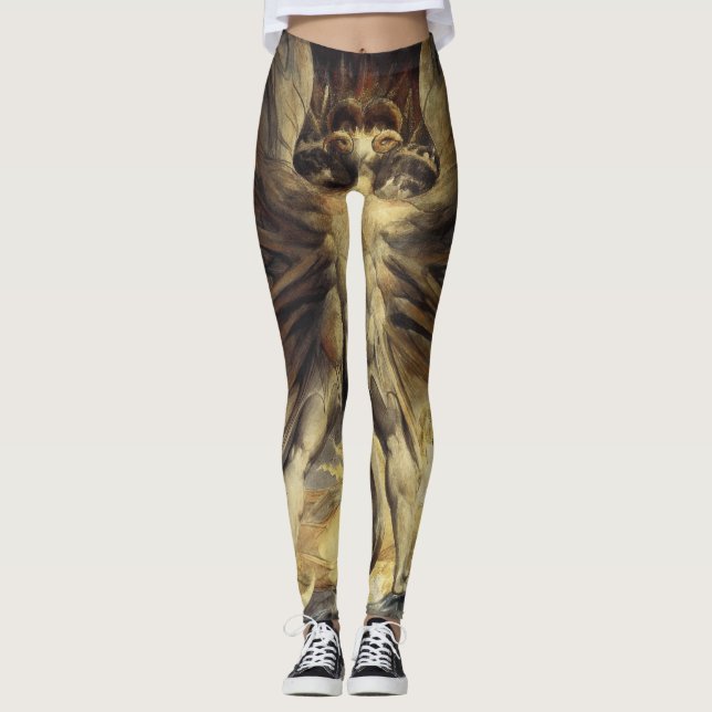 leggings d'art "Red Dragon" (Devant)