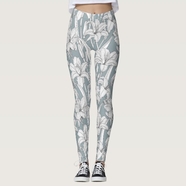 Leggings Daylilies (Devant)