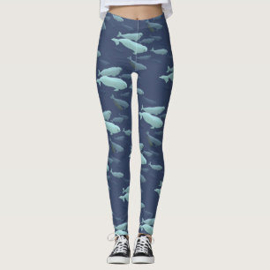 Leggings de baleines béluga Leggings de béluga