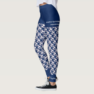 Leggings de balle de football d'équipe avec faux s