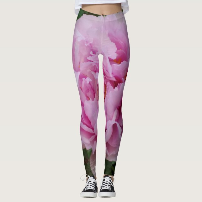 Leggings de beauté rose (Devant)