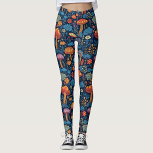 Leggings de champignons Super psychadéliques des a