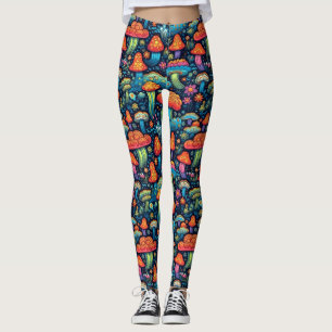 Leggings de champignons Super psychadéliques des a