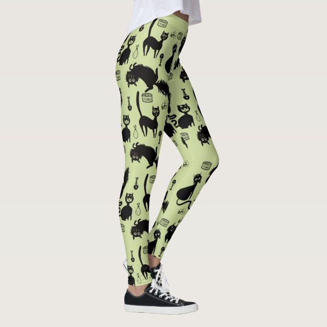 Leggings de chats affamés (Droite)