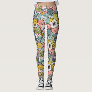 Leggings de chats spatiaux cool