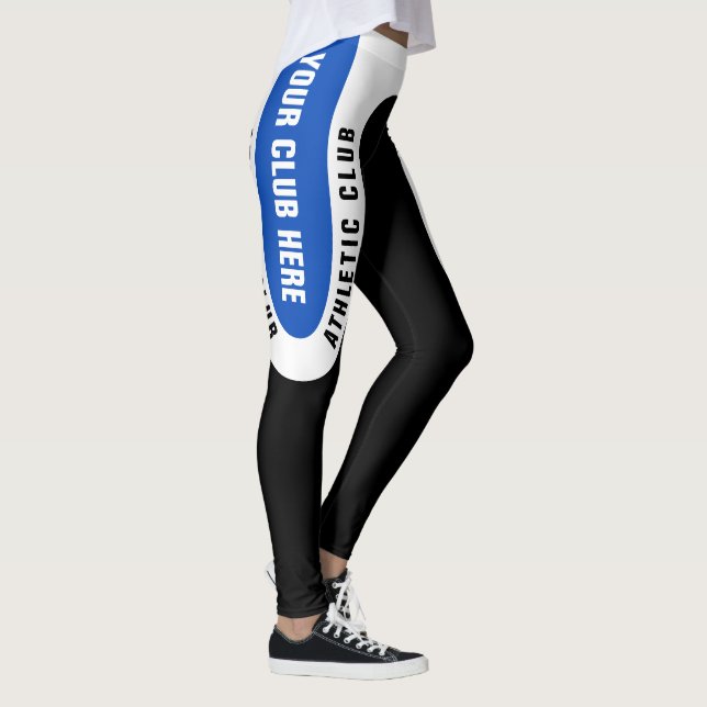 Leggings de club d'athlétisme personnalisables ver (Droite)