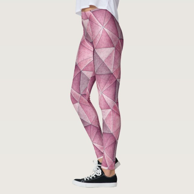 Leggings de conception avec motif défaillant (Gauche)