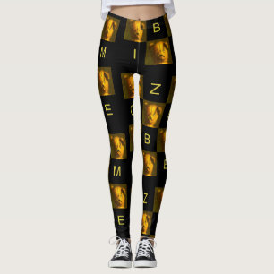 Leggings de conception de l'ours en peluche Zombie