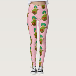 Leggings de créatures bleues