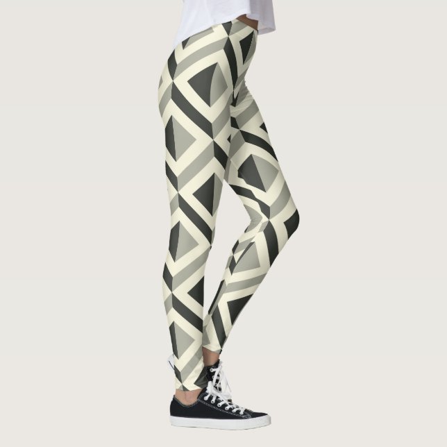 Leggings de cube pyramide (Droite)